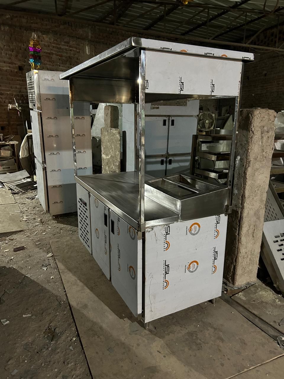 Barbeque Display Counter