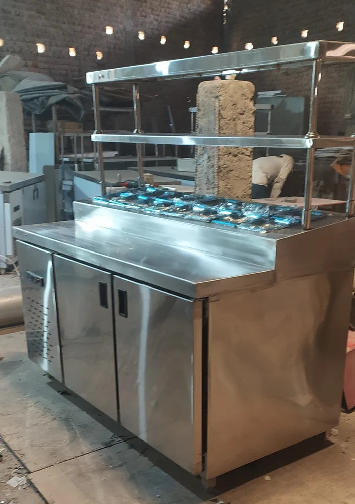 Under Counter Pizza Make Line